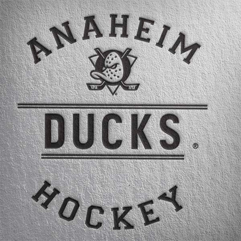 NHL Anaheim Ducks Black Text Dell Latitude Skin