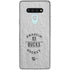 NHL Anaheim Ducks Black Text LG Stylo 6 Clear Case