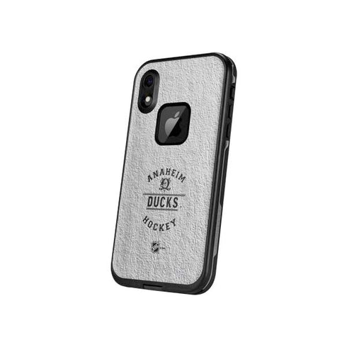 NHL Anaheim Ducks Black Text LifeProof Fre iPhone Skin