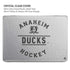 NHL Anaheim Ducks Black Text MacBook Air 15in (2023-2025) Case plus Skin