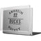 NHL Anaheim Ducks Black Text MacBook Pro 14in (2021-24) Case plus Skin