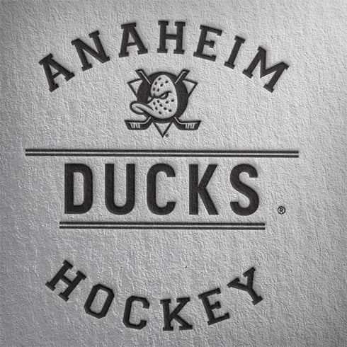 NHL Anaheim Ducks Black Text MacBook Skins