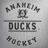 NHL Anaheim Ducks Black Text MacBook Skins