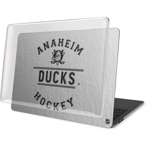 NHL Anaheim Ducks Black Text MacBook Pro 16in (2019-20) Case plus Skin