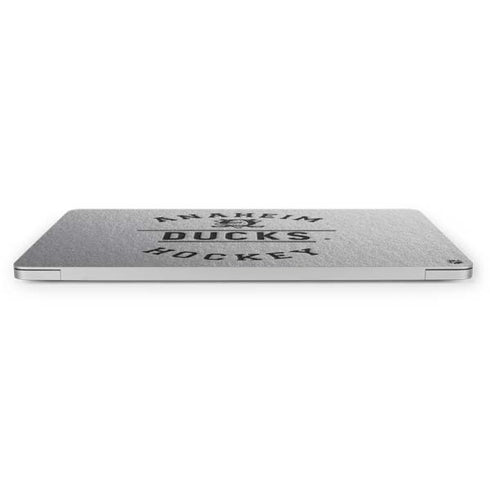 NHL Anaheim Ducks Black Text Apple MacBook Pro 16-inch Skin