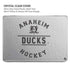 NHL Anaheim Ducks Black Text MacBook Pro 16in (2021-25) Case plus Skin