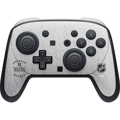 NHL Anaheim Ducks Black Text Nintendo Switch 2 (2025) Pro Controller Skin