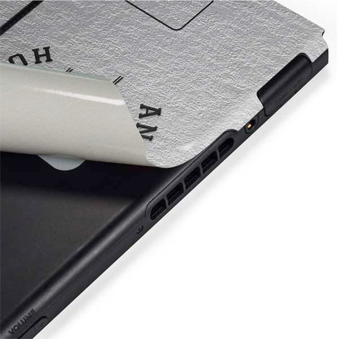 NHL Anaheim Ducks Black Text Nintendo Switch Bundle Skin