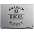 NHL Anaheim Ducks Black Text Notebook 9 Pro 13in (2017) Skin