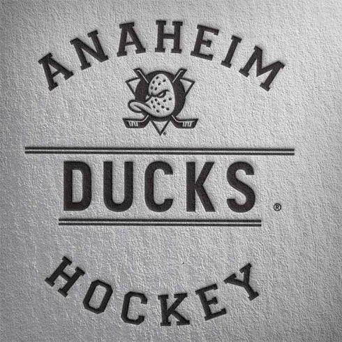 NHL Anaheim Ducks Black Text Notebook 9 Pro 13in (2017) Skin