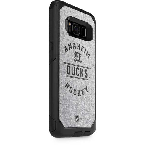 NHL Anaheim Ducks Black Text Otterbox Commuter Galaxy Skin