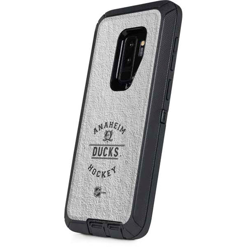 NHL Anaheim Ducks Black Text Otterbox Defender Galaxy Skin