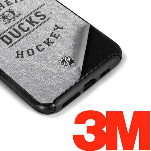 NHL Anaheim Ducks Black Text Otterbox Symmetry iPhone Skin