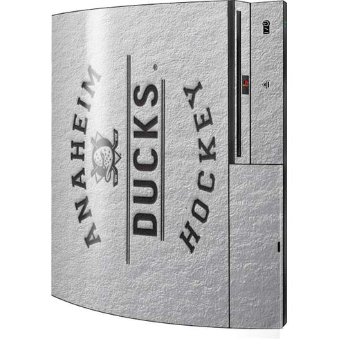 NHL Anaheim Ducks Black Text Playstation 3 & PS3 Skin