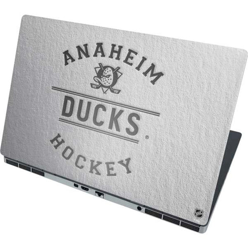 NHL Anaheim Ducks Black Text Dell Precision Skin