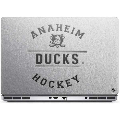NHL Anaheim Ducks Black Text Dell Precision Skin