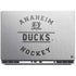 NHL Anaheim Ducks Black Text Dell Precision Skin