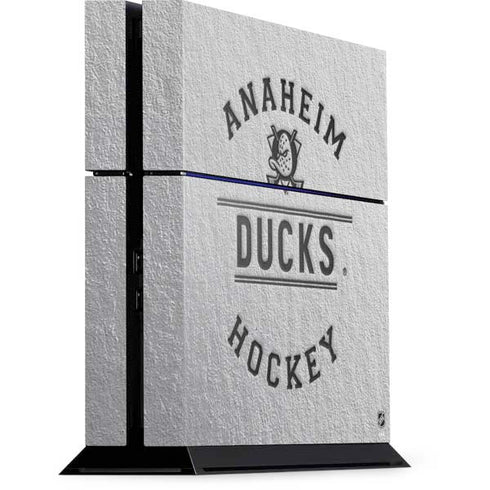 NHL Anaheim Ducks Black Text PlayStation PS4 Skins