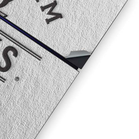 NHL Anaheim Ducks Black Text PS4 Console Skin