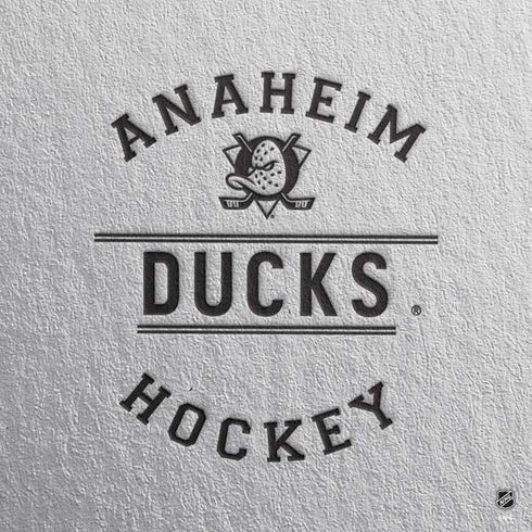 NHL Anaheim Ducks Black Text PS4 Console Skin