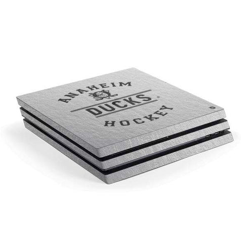 NHL Anaheim Ducks Black Text PlayStation PS4 Skins