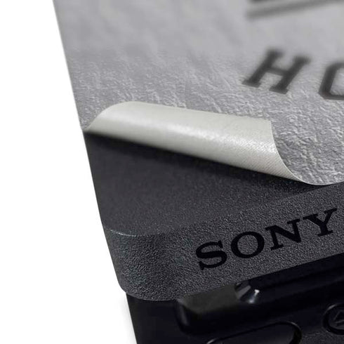 NHL Anaheim Ducks Black Text PS4 Pro Console Skin