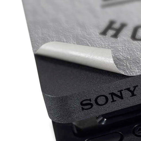 NHL Anaheim Ducks Black Text PS4 Slim Bundle Skin