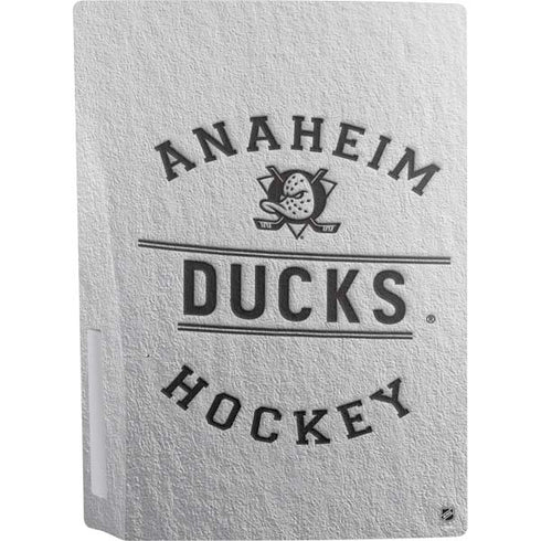 NHL Anaheim Ducks Black Text PS5 Bundle Skin