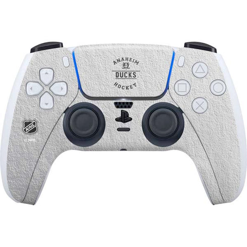 NHL Anaheim Ducks Black Text PS5 Controller Skin