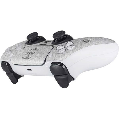NHL Anaheim Ducks Black Text PS5 Controller Skin