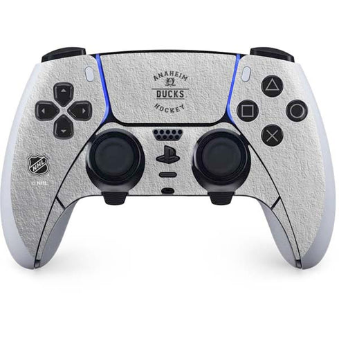 NHL Anaheim Ducks Black Text PS5 DualSense Edge Pro Controller Skin