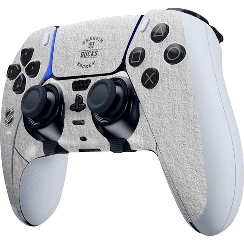 NHL Anaheim Ducks Black Text PS5 DualSense Edge Pro Controller Skin