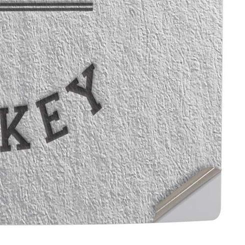 NHL Anaheim Ducks Black Text PS5 Pro Console Skin