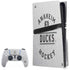 NHL Anaheim Ducks Black Text PS5 Pro Disk Bundle Skin