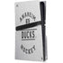 NHL Anaheim Ducks Black Text PS5 Pro Disk Console Skin