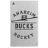 NHL Anaheim Ducks Black Text PS5 Slim Digital Edition Bundle Skin