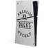 NHL Anaheim Ducks Black Text PS5 Slim Digital Edition Console Skin