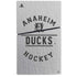 NHL Anaheim Ducks Black Text PS5 Slim Disk Bundle Skin