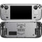 NHL Anaheim Ducks Black Text Steam Deck Handheld Gaming Computer Skin