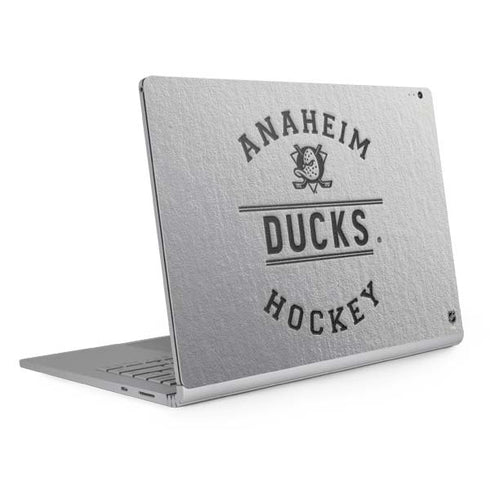 NHL Anaheim Ducks Black Text Surface Book 2 13.5in Skin