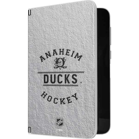 NHL Anaheim Ducks Black Text Surface Duo Skin