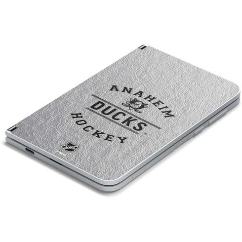 NHL Anaheim Ducks Black Text Surface Duo Skin