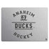 NHL Anaheim Ducks Black Text Surface Laptop 2 Skin