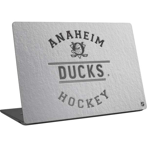 NHL Anaheim Ducks Black Text Surface Laptop 4 15in Skin