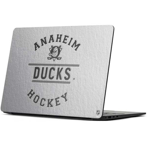 NHL Anaheim Ducks Black Text Surface Laptop 7 13.8in Skin