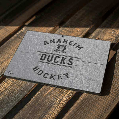 NHL Anaheim Ducks Black Text Surface Pro 7 Skin