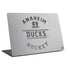 NHL Anaheim Ducks Black Text Universal Laptop 12in (9.8 x 6.8in) Skin