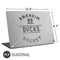 NHL Anaheim Ducks Black Text Universal Laptop 16.6in (13.4 x 9.7in) Skin