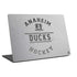 NHL Anaheim Ducks Black Text Universal Laptop 17in (13.8 x 10in) Skin