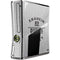 NHL Anaheim Ducks Black Text Xbox 360 Slim (2010) Skin